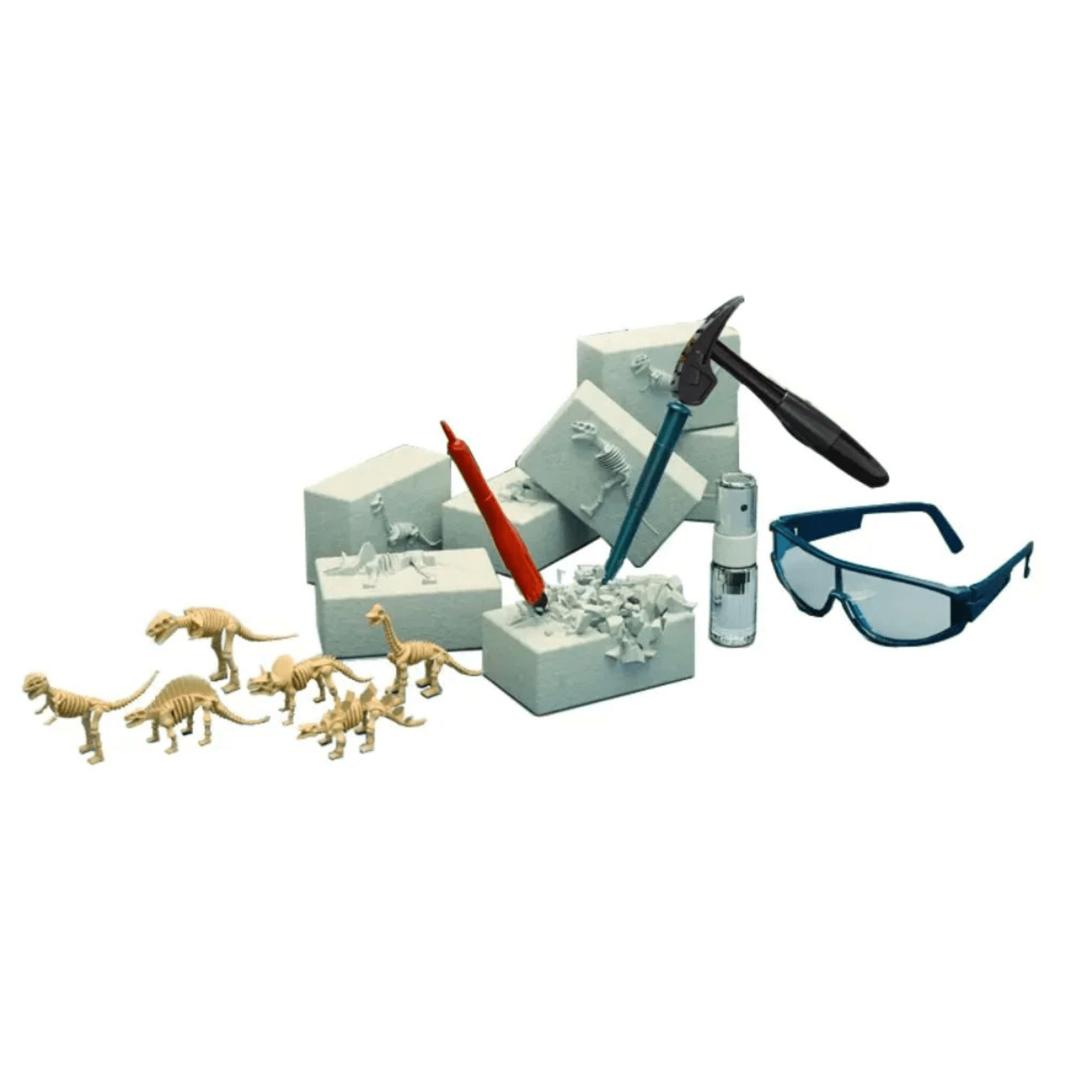 Juego de Excavación Fósiles Dinosaurio 6 en 1 - Martina Baby & Kids